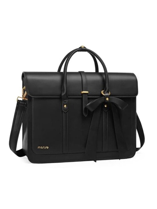 Handbags - Women's Laptop Bag PU Leather Laptop Shoulder Bag Convertible Backpack